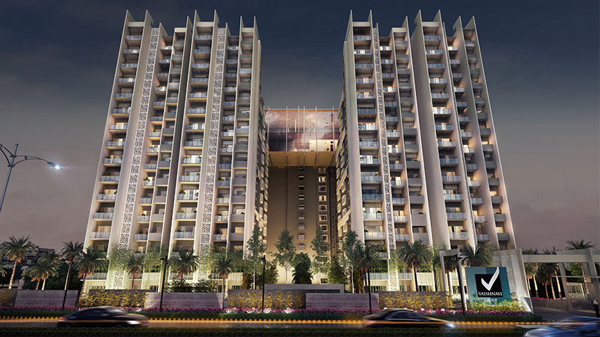 Vaishnavi Oasis front view | Top Luxurious 2BHK and 3BHK flats are for sale in JP NAGAR 9TH PHASE, bengaluru
