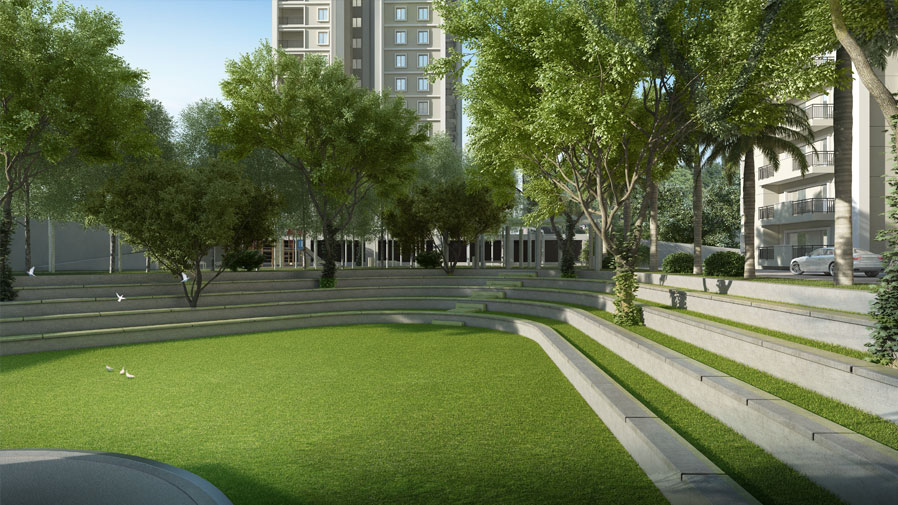 Vaishnavi Gardenia open air gathering | Best Real Estate Projects | 1, 2, 3 BHK flats are for sale in Jalahalli West, bengaluru